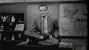 Huston Smith does yoga in the 1950s.