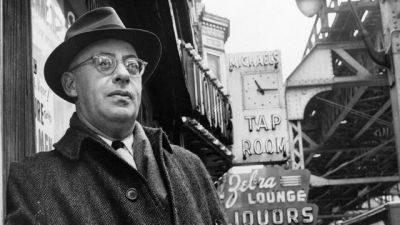 Saul Alinsky, a professional organizer with a strong aversion to welfare programs. February 1966. (AP Photo)