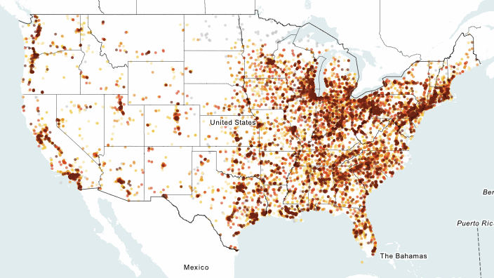 NPR poisoned places map
