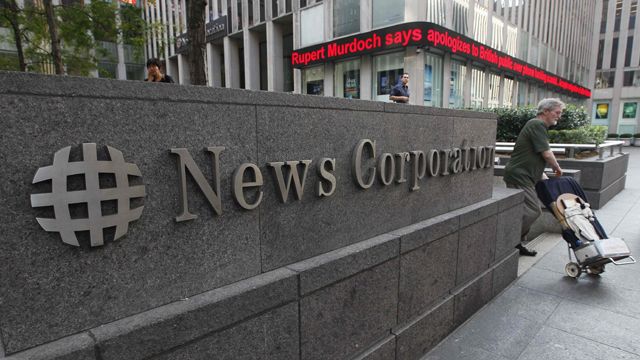 News Corp. headquarters in New York