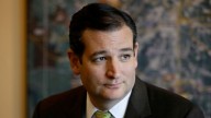 Sen. Ted Cruz, R-Texas, pauses as he listens to a reporters question at the Fort Worth Texas Chamber of Commerce office after he participated in a small business roundtable meeting with area business representatives, Tuesday, Oct. 22, 2013, in Fort Worth, Texas. Across the nation, the GOP is in the midst of an internal war pitting tea partyers like Cruz who argue for ideological purity against more mainstream Republicans advocating a more pragmatic, inclusive party approach to governing. (AP Photo/Tony Gutierrez)