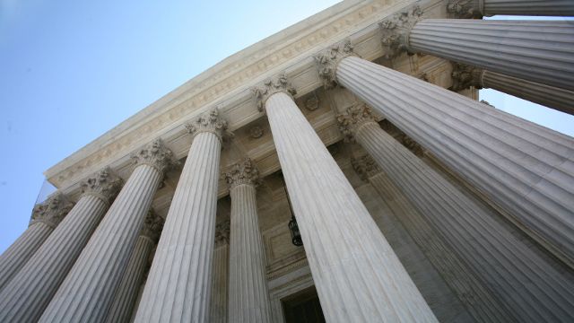 The Supreme Court building in Washington, DC. Photo Credit: iStock