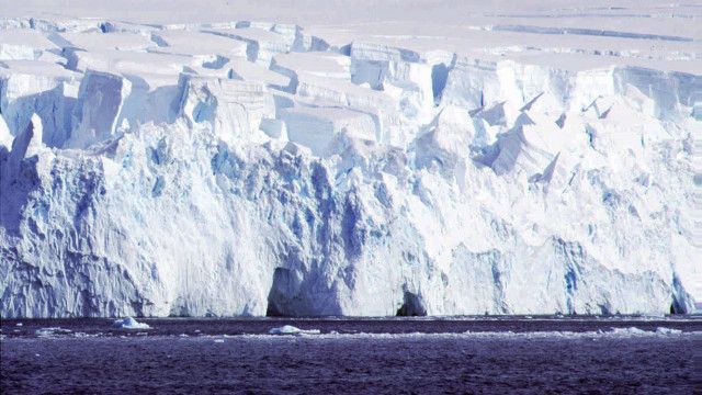 Masses of ice floating near the Southern Shetlands archipelago in Antarctica. (AP Photo/Antonio Larrea)