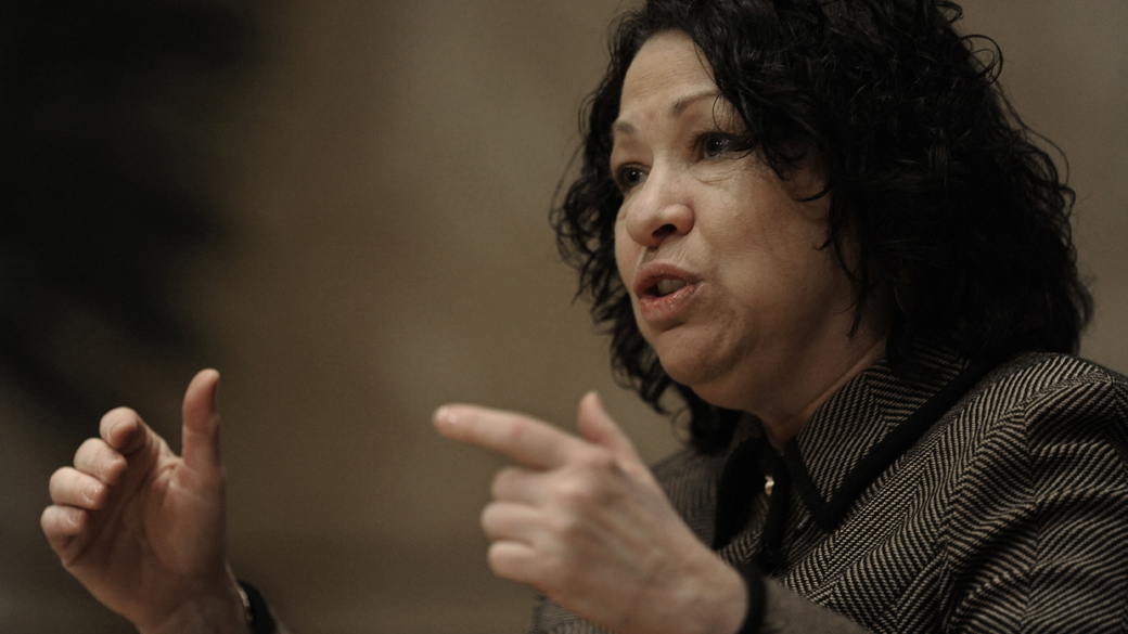 Supreme Court Justice Sonia Sotomayor speaks at Northwestern University School of Law in Chicago, March 7, 2011. (AP Photo/Paul Beaty)