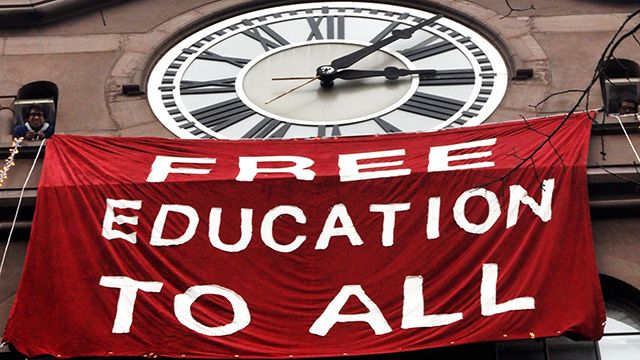 The occupation of the clock tower at New York City's historic Cooper Union college to protest the imposition of fees for the first time in the free school's 150-year history approached its second week with a rally on December 8. Students are demanding that the college, founded to provide quality education to working class and low income scholars, remain free and that the school president resign.