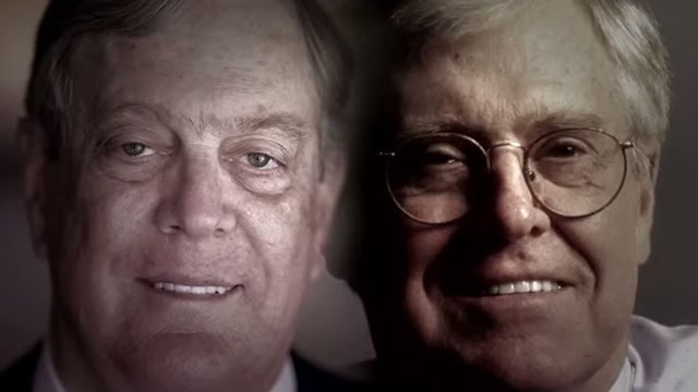 The Koch Brothers (Photo: Screenshot from The Koch Brothers Exposed film)