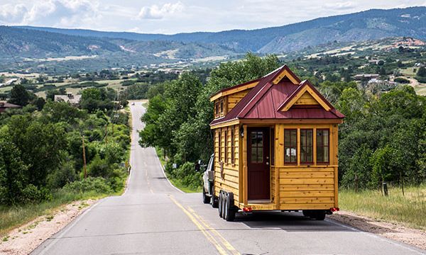 A micro-home manufactured by the Tumbleweed Tiny House company. (Photo: courtesy Tumbleweed Tiny House)