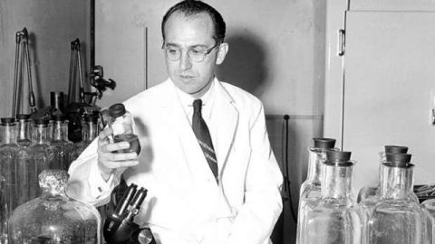 Jonas Salk (AP Photo)
