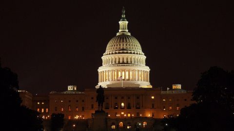Capitol Hill by night, August 11, 2012. (Image: Flickr/ Paul Arps)