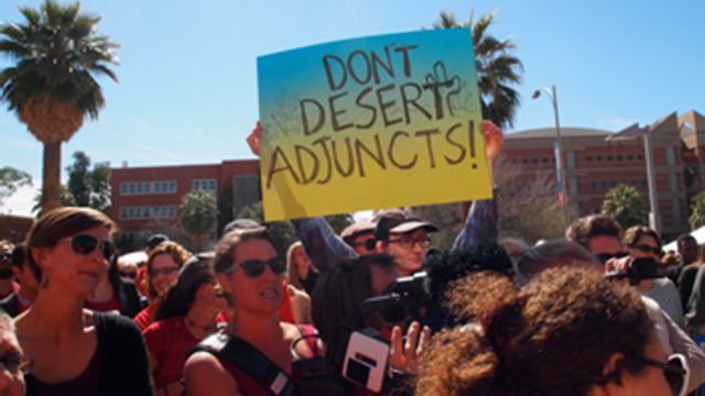 University of Arizona, Adjunct Protest