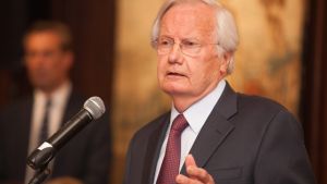 Bill Moyers speaking at New York Public Library on May 26, 2015. (Photo: Katherine Phipps)