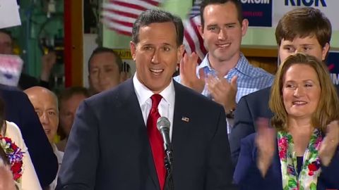 Rick Santorum (Photo: Screenshot from Santorum Announcement video)