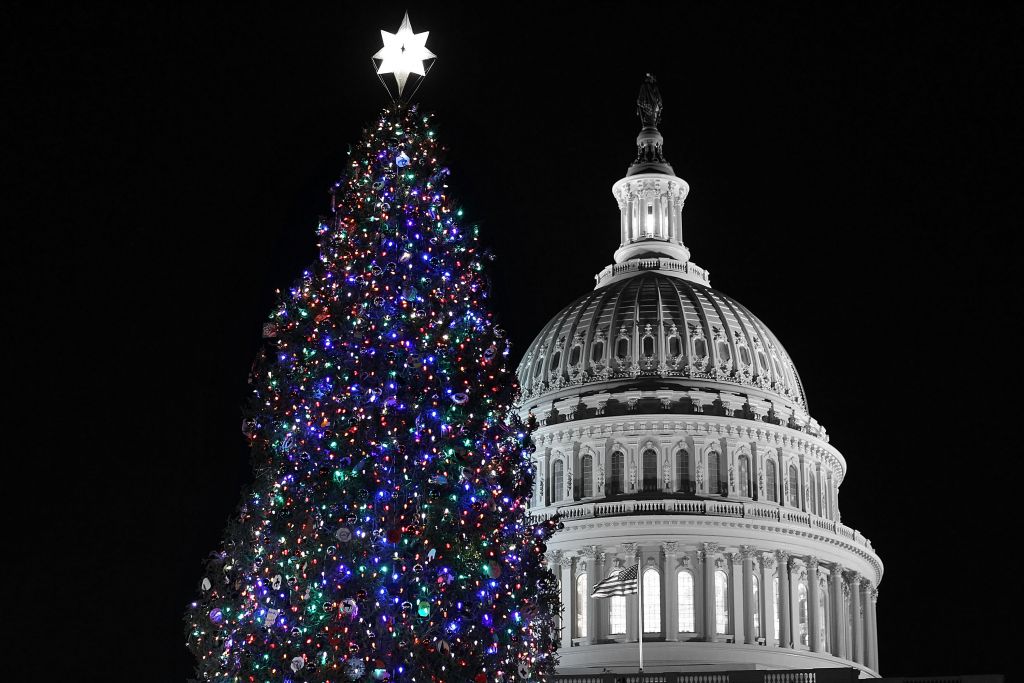 In Congress, Christmas Is a Time of Giving and Receiving