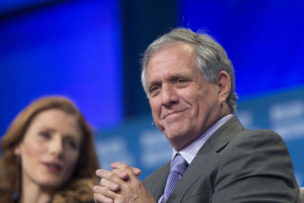 LOS ANGELES, CA - APRIL 29: Leslie Moonves, President and CEO of CBS Corporation, attends a panel discussion at the 18th annual Milken Institute Global Conference on April 29, 2015 in Beverly Hills, California. Governor Jerry Brown spoke at the conference after issuing an executive order today to cut greenhouse gas emissions by 40 percent compared with 1990 levels, increasing California's efforts to reduce greenhouse gas emissions to being the most stringent in North America. (Photo by David McNew/Getty Images)