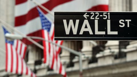The Wall Street sign near the front of the New York Stock Exchange August 5, 2011. (PHOTO/ CREDIT: STAN HONDA/AFP/Getty Images)