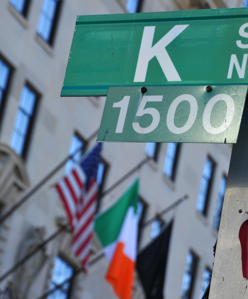 K Street sign