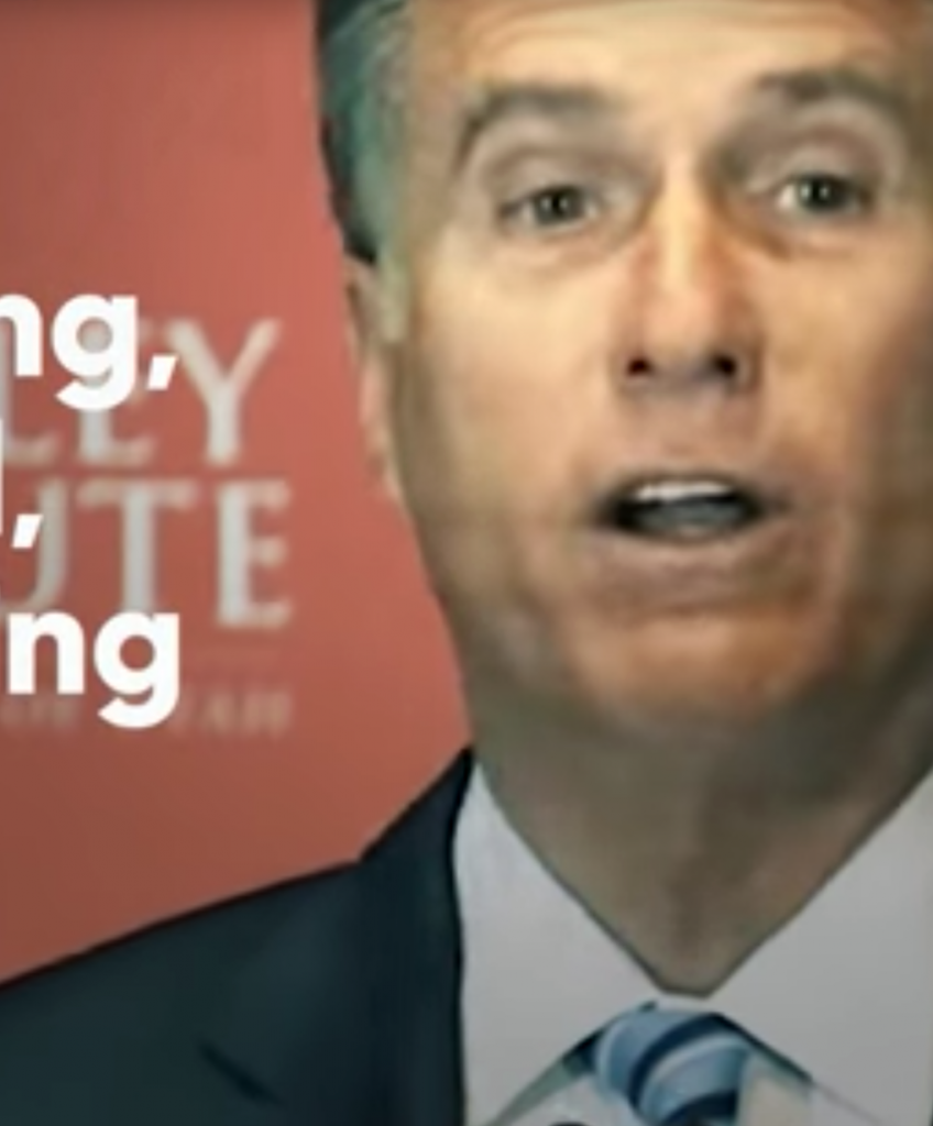 Hillary Clinton's first campaign ad features Republicans including Mitt Romney criticizing Donald Trump.