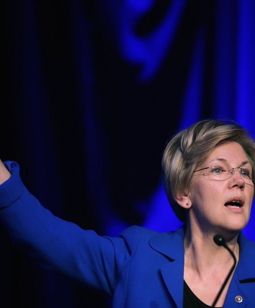 Sen. Elizabeth Warren in April, 2015. (Photo by Chip Somodevilla/Getty Images)