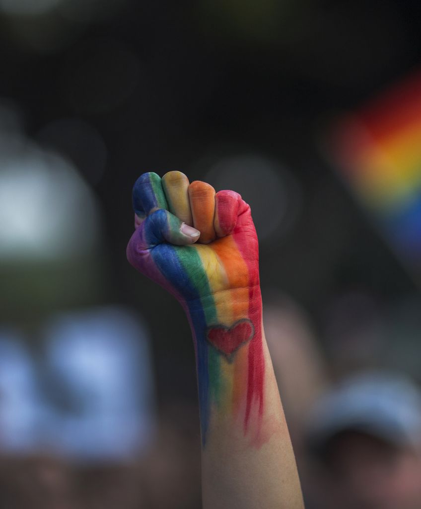 Vigils worldwide honored the victims of the worst mass shooting in US history in Orlando, Florida, on June 13. (Photo by David McNew/Getty Images)