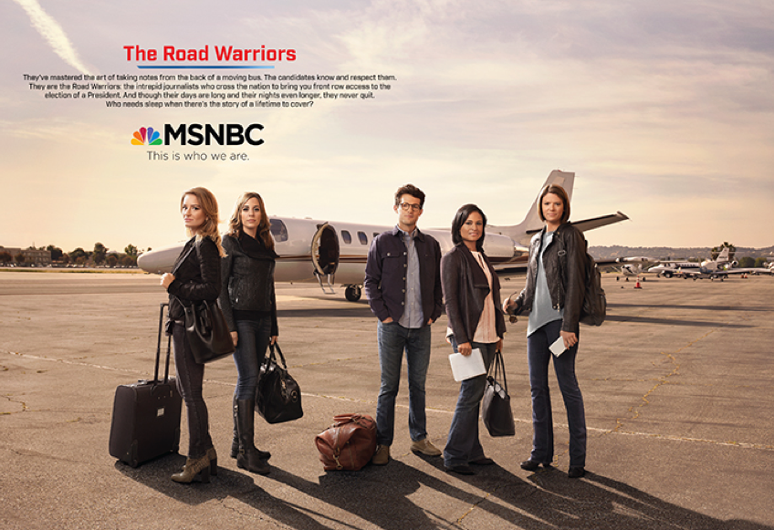 MSNBC "Road Warriors" Ad