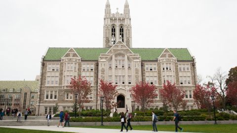 Gasson Hall at Boston College in Chestnut Hill, MA (Credit: Massachusetts Office of Travel & Tourism / Flickr / CC 2.0)