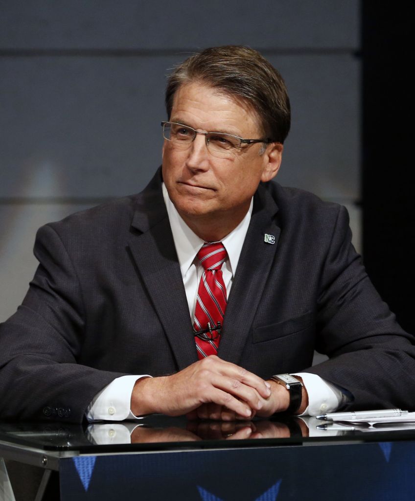 North Carolina Gov. Pat McCrory during a debate on Tuesday, Oct. 18, 2016 in Raleigh, N.C. (Chris Seward/Charlotte Observer/TNS via Getty Images)