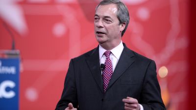 Nigel Farage speaking at the 2015 Conservative Political Action Conference (CPAC) in National Harbor, Maryland (Credit: Gage Skidmore, Flickr CC 2.0)