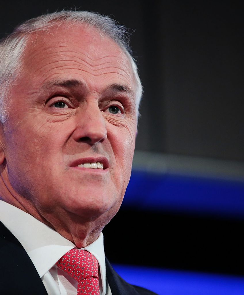 Australian Prime Minister Malcolm Turnbull is just the latest world leader to have had a belligerent, threatening phone call from President Trump. (Photo by Stefan Postles/Getty Images)