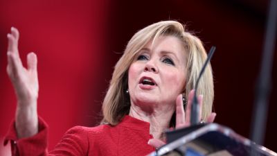 Rep. Marsha Blackburn (R-TN) was one of the leading proponents of the recent legislation allowing ISPs to sell customer data. She has received close to $564,000 from the telecom industry over the course of her House career. (Gage Skidmore/Flickr cc 2.0)
