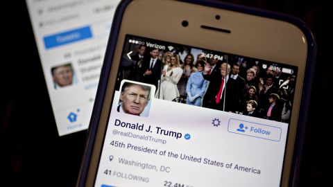 What do we make of Trump's tweetstorm over the weekend? A distraction from a distraction? Or worse? (Photo by Andrew Harrer/Bloomberg via Getty Images)