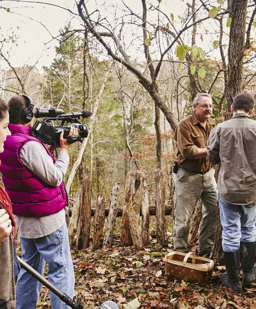 Appalshop program participants filming. (Photo by Shawn Poynter Photography)