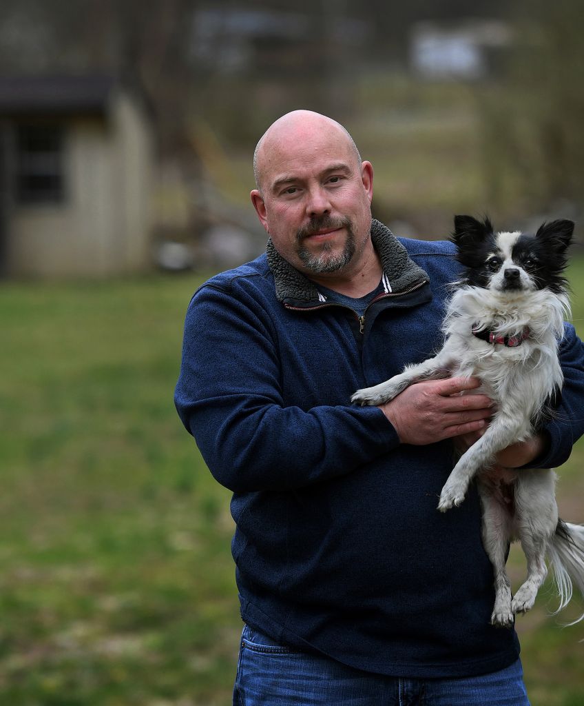 Chad Trador is a coal miner who has benefited from ARC-funded programs. Trador, who voted for Trump, said Trump's cuts to the ARC were wrongheaded and would hurt many people who are already mired in poverty. (Photo by Michael S. Williamson/The Washington Post via Getty Images)