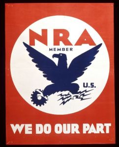 National Recovery Act Poster (National Archives)