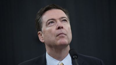 Former FBI Director James Comey. (Photo By Tom Williams/CQ Roll Call)