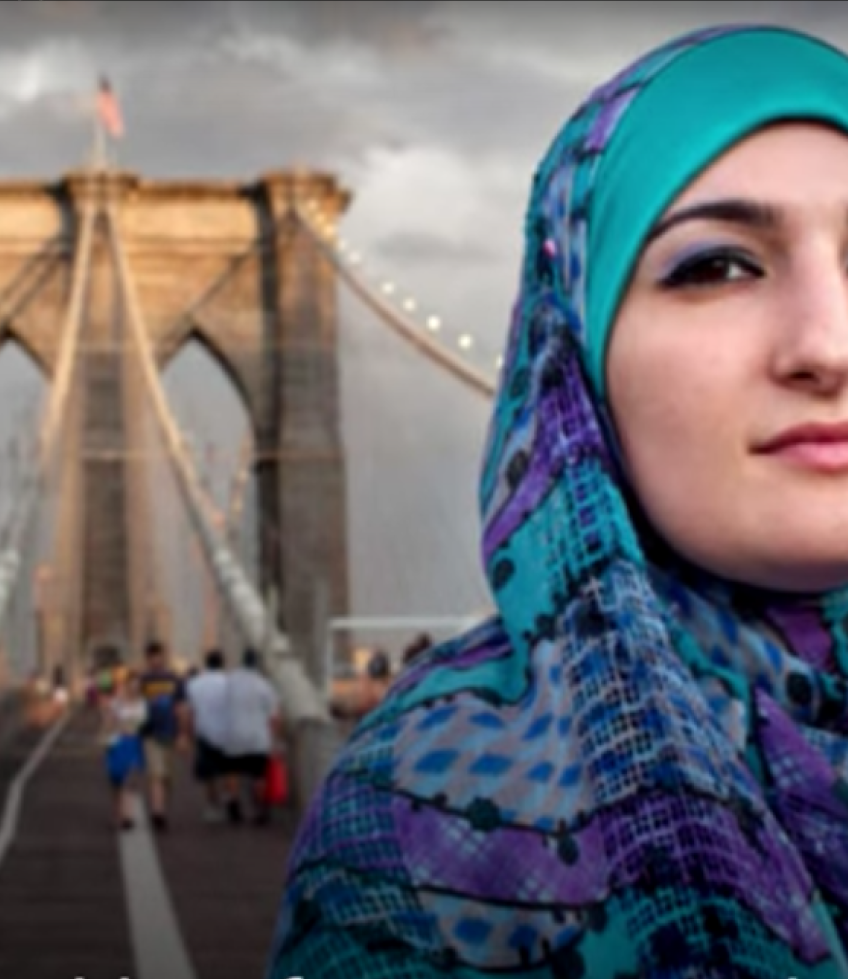 Brooklyn activist Linda Sasour. (Photo courtesy of Joshua Seftel)