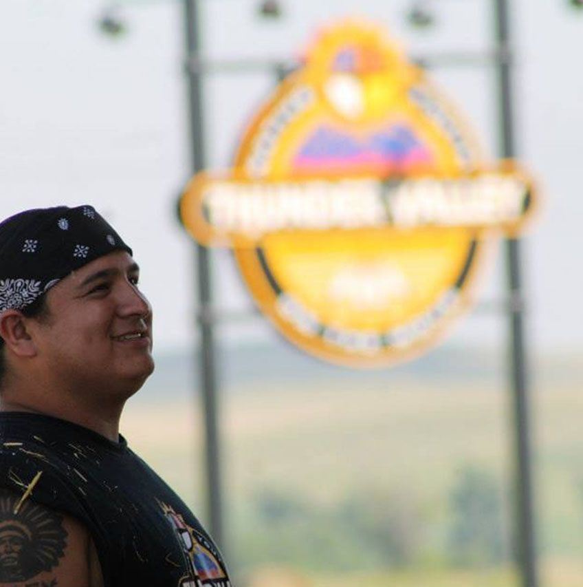 Nick Tilsen (Photo courtesy of Thunder Valley CDC)