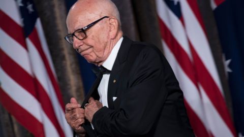 Rupert Murdoch, Executive Chairman of News Corp, on May 4, 2017 in New York. (BRENDAN SMIALOWSKI/AFP/Getty Images)