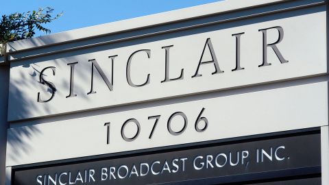Sinclair Broadcast Group, the owner of the largest chain of television stations in the nation, in Hunt Valley, Maryland. (Photo by William Thomas Cain/Getty Images)