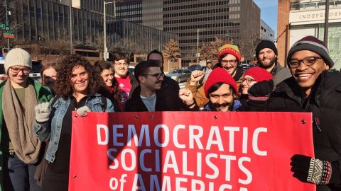 Democratic Socialists of America. (Photo courtesy of Facebook)