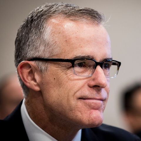 Acting FBI Director Andrew McCabe testifies before a House Appropriations subcommittee meeting on the FBI's budget requests for FY2018 on June 21, 2017 in Washington, DC. McCabe became acting director in May, following President Trump's dismissal of James Comey. (Photo by Pete Marovich/Getty Images)