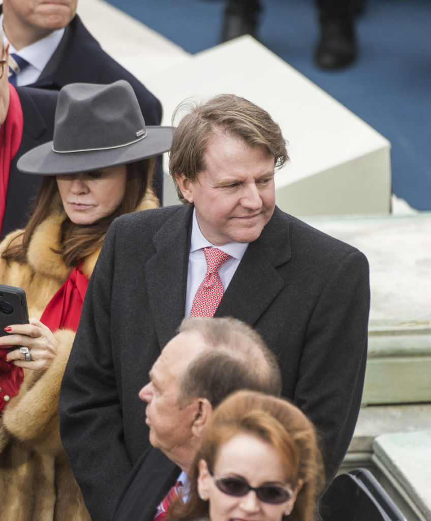Don McGahn, White House counsel to President Donald J. Trump, is seen on the West Front of the Capitol before Trump was sworn in as the 45th President of the United States, January 20, 2017. (Photo By Tom Williams/CQ Roll Call)