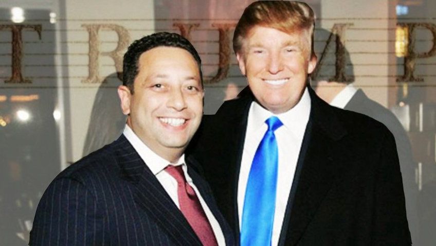 Felix Sater and Donald Trump. Grant Stern/The Trump Organization