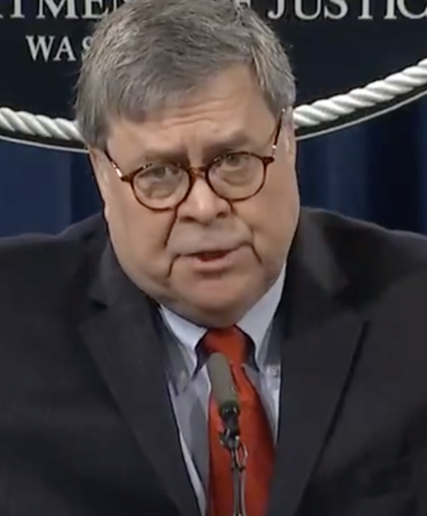 Attorney General Bill Barr confirms to ABC News that the Justice Department is reviewing documents about Joe Biden provided by Rudy Giuliani from Ukraine.