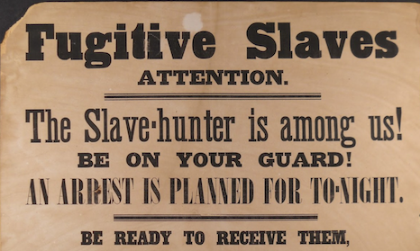 Fugitive Slave Warning